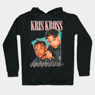 Kris Kross \/\/\/ 90s Aesthetic Fan Art Design Hoodie